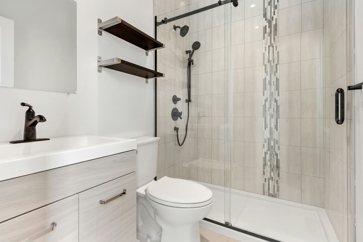 Complete Bathroom Remodel Example